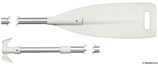 Pagaia telescopica con gancio 90/160 cm - 34.459.20